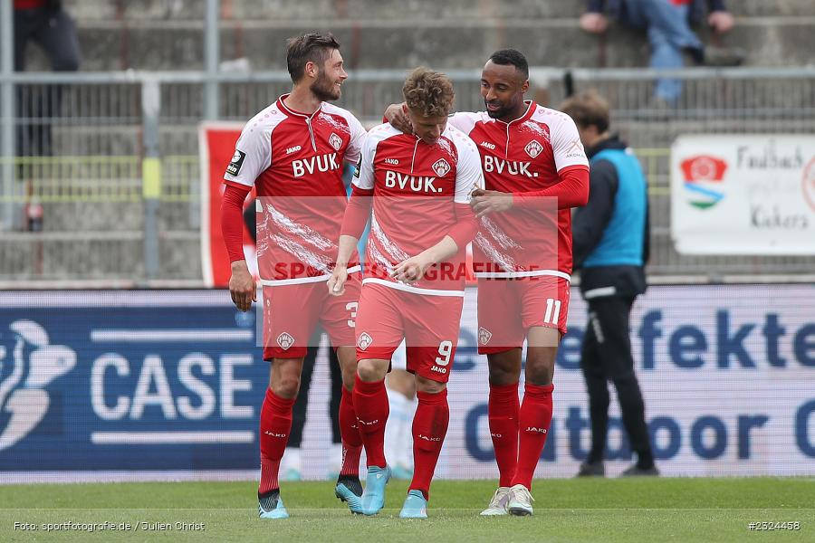 Marvin Pourié, FLYERALARM Arena, Würzburg, 23.04.2022, DFL, sport, action, April 2022, Saison 2021/2022, Fussball, 3. Liga, VIK, FCV, FWK, FC Viktoria Berlin, FC Würzburger Kickers - Bild-ID: 2324458 Marvin Pourié, FLYERALARM Arena, Würzburg, 23.04.2022, DFL, sport, action, April 2022, Saison 2021/2022, Fussball, 3. Liga, VIK, FCV, FWK, FC Viktoria Berlin, FC Würzburger Kickers - Bild-ID: 2324458