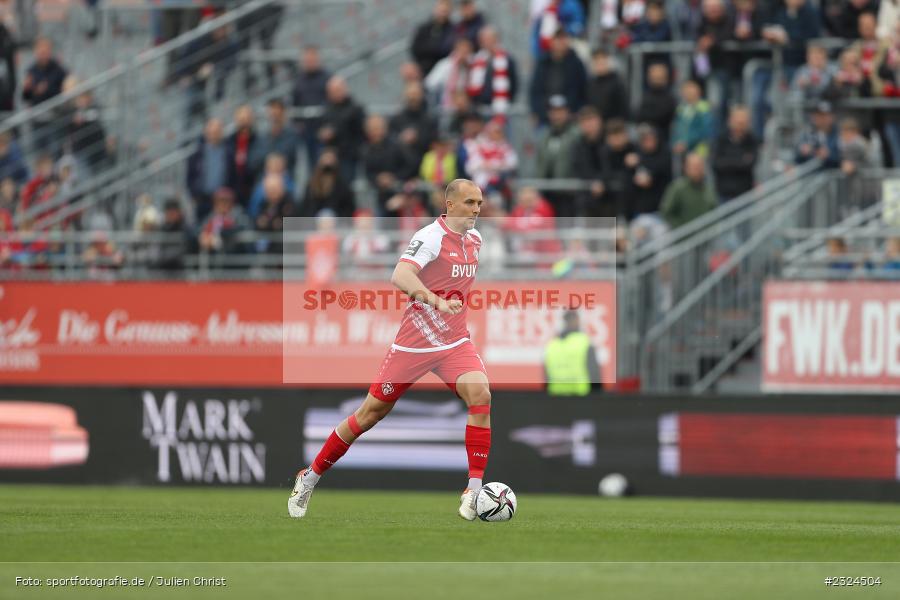 Tobias Kraulich, FLYERALARM Arena, Würzburg, 23.04.2022, DFL, sport, action, April 2022, Saison 2021/2022, Fussball, 3. Liga, VIK, FCV, FWK, FC Viktoria Berlin, FC Würzburger Kickers - Bild-ID: 2324504