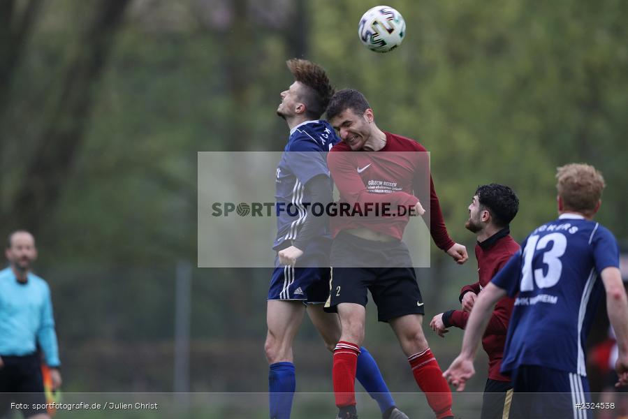 Dirk Beuschlein, Taubersportplatz, Wertheim, 24.04.2022, BFV, sport, action, April 2022, Saison 2021/2022, Amateure, Fussball, DHK, TGW, Kreisliga TBB, Kickers DHK Wertheim, Türkgücü Wertheim - Bild-ID: 2324538