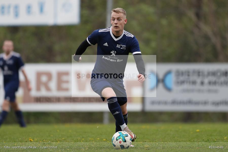 Björn Poschmann, Sportgelände Am Brandweiher, Freudenberg, 24.04.2022, BFV, sport, action, April 2022, Saison 2021/2022, Amateure, Fussball, Kreisklasse A TBB, WLZ, RAU, SpG Welzbachtal, SpG Rauenberg/Boxtal - Bild-ID: 2324640