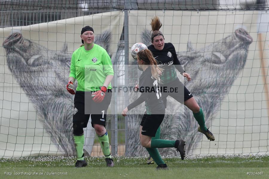 Kerstin Reiss, Sportgelände Baggertsweg, Karlstadt, 24.04.2022, BFV, sport, action, April 2022, Saison 2021/2022, Fussball, Amateure, Bezirksliga Frauen, SpVgg Adelsberg, FV Karlstadt - Bild-ID: 2324687