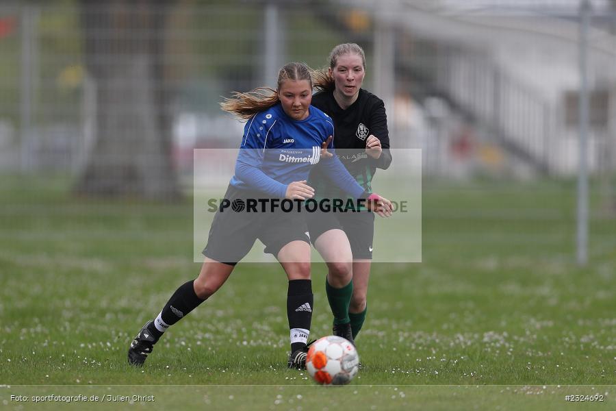 Emely Michler, Sportgelände Baggertsweg, Karlstadt, 24.04.2022, BFV, sport, action, April 2022, Saison 2021/2022, Fussball, Amateure, Bezirksliga Frauen, SpVgg Adelsberg, FV Karlstadt - Bild-ID: 2324692 Emely Michler, Sportgelände Baggertsweg, Karlstadt, 24.04.2022, BFV, sport, action, April 2022, Saison 2021/2022, Fussball, Amateure, Bezirksliga Frauen, SpVgg Adelsberg, FV Karlstadt - Bild-ID: 2324692