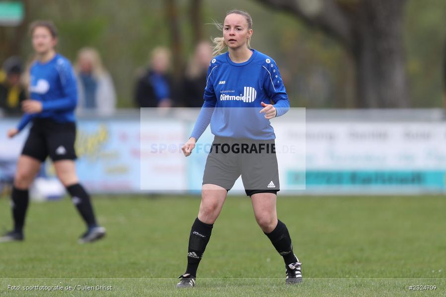 Antonia Hemmerich, Sportgelände Baggertsweg, Karlstadt, 24.04.2022, BFV, sport, action, April 2022, Saison 2021/2022, Fussball, Amateure, Bezirksliga Frauen, SpVgg Adelsberg, FV Karlstadt - Bild-ID: 2324709