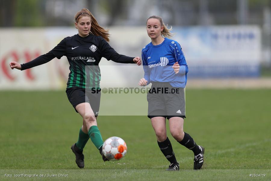 Judith Seitz, Sportgelände Baggertsweg, Karlstadt, 24.04.2022, BFV, sport, action, April 2022, Saison 2021/2022, Fussball, Amateure, Bezirksliga Frauen, SpVgg Adelsberg, FV Karlstadt - Bild-ID: 2324719