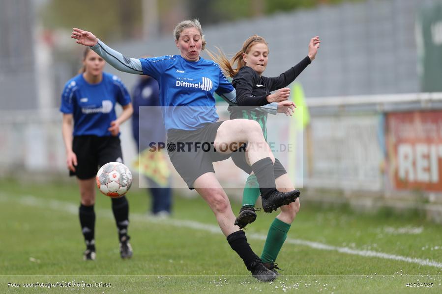 Katharina Weigand, Sportgelände Baggertsweg, Karlstadt, 24.04.2022, BFV, sport, action, April 2022, Saison 2021/2022, Fussball, Amateure, Bezirksliga Frauen, SpVgg Adelsberg, FV Karlstadt - Bild-ID: 2324725 Katharina Weigand, Sportgelände Baggertsweg, Karlstadt, 24.04.2022, BFV, sport, action, April 2022, Saison 2021/2022, Fussball, Amateure, Bezirksliga Frauen, SpVgg Adelsberg, FV Karlstadt - Bild-ID: 2324725