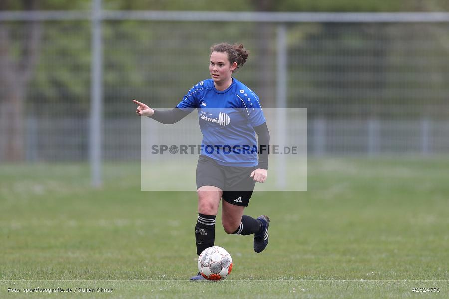 Julia Siegler, Sportgelände Baggertsweg, Karlstadt, 24.04.2022, BFV, sport, action, April 2022, Saison 2021/2022, Fussball, Amateure, Bezirksliga Frauen, SpVgg Adelsberg, FV Karlstadt - Bild-ID: 2324730 Julia Siegler, Sportgelände Baggertsweg, Karlstadt, 24.04.2022, BFV, sport, action, April 2022, Saison 2021/2022, Fussball, Amateure, Bezirksliga Frauen, SpVgg Adelsberg, FV Karlstadt - Bild-ID: 2324730