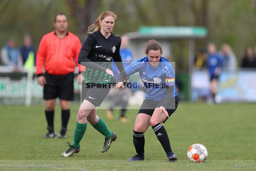 Julia Siegler, Sportgelände Baggertsweg, Karlstadt, 24.04.2022, BFV, sport, action, April 2022, Saison 2021/2022, Fussball, Amateure, Bezirksliga Frauen, SpVgg Adelsberg, FV Karlstadt - Bild-ID: 2324752 Julia Siegler, Sportgelände Baggertsweg, Karlstadt, 24.04.2022, BFV, sport, action, April 2022, Saison 2021/2022, Fussball, Amateure, Bezirksliga Frauen, SpVgg Adelsberg, FV Karlstadt - Bild-ID: 2324752