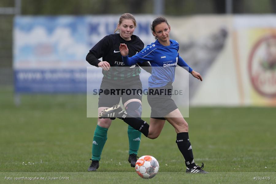 Alina Sophie Hemmerich, Sportgelände Baggertsweg, Karlstadt, 24.04.2022, BFV, sport, action, April 2022, Saison 2021/2022, Fussball, Amateure, Bezirksliga Frauen, SpVgg Adelsberg, FV Karlstadt - Bild-ID: 2324775