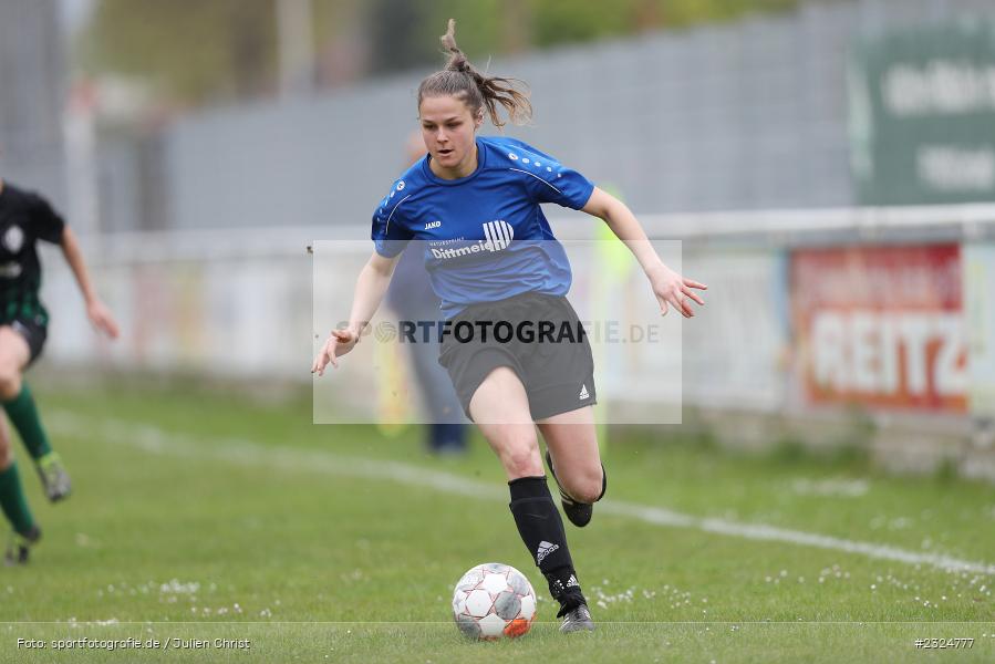 Sophia Breitenbach, Sportgelände Baggertsweg, Karlstadt, 24.04.2022, BFV, sport, action, April 2022, Saison 2021/2022, Fussball, Amateure, Bezirksliga Frauen, SpVgg Adelsberg, FV Karlstadt - Bild-ID: 2324777 Sophia Breitenbach, Sportgelände Baggertsweg, Karlstadt, 24.04.2022, BFV, sport, action, April 2022, Saison 2021/2022, Fussball, Amateure, Bezirksliga Frauen, SpVgg Adelsberg, FV Karlstadt - Bild-ID: 2324777