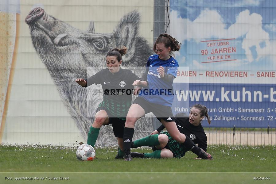 Viktoria Scheb, Sportgelände Baggertsweg, Karlstadt, 24.04.2022, BFV, sport, action, April 2022, Saison 2021/2022, Fussball, Amateure, Bezirksliga Frauen, SpVgg Adelsberg, FV Karlstadt - Bild-ID: 2324797