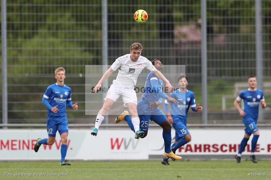 Justin Kussmann, Sepp Endres Sportanlage, Würzburg, 26.04.2022, BFV, sport, action, April 2022, Saison 2021/2022, Amateure, Fussball, Bayernliga Nord, SVS, WFV, SV Seligenporten, Würzburger FV - Bild-ID: 2324828