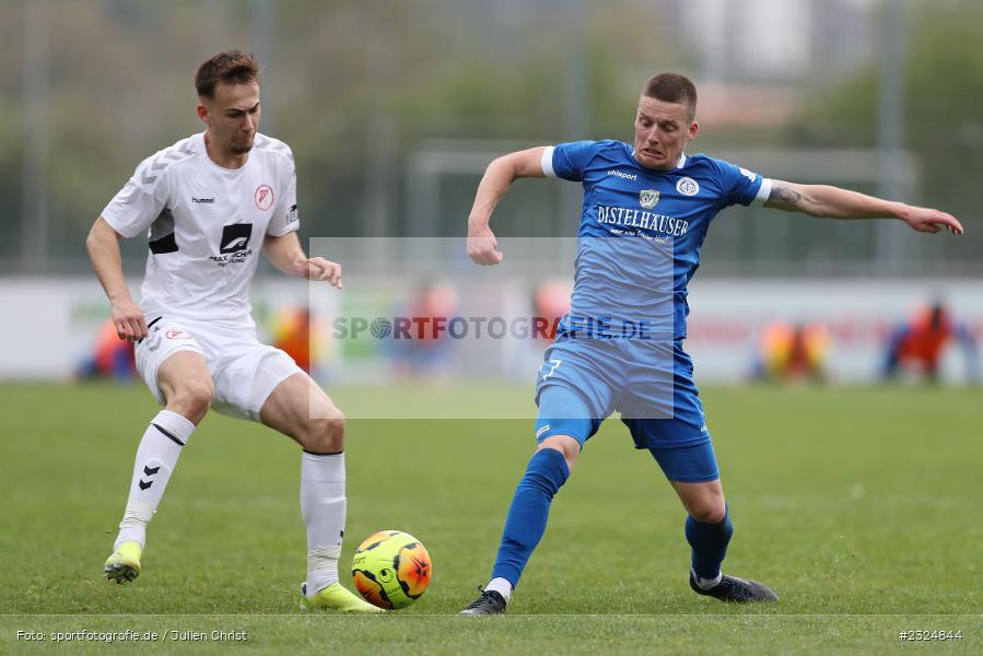 Dennie Michel, Sepp Endres Sportanlage, Würzburg, 26.04.2022, BFV, sport, action, April 2022, Saison 2021/2022, Amateure, Fussball, Bayernliga Nord, SVS, WFV, SV Seligenporten, Würzburger FV - Bild-ID: 2324844