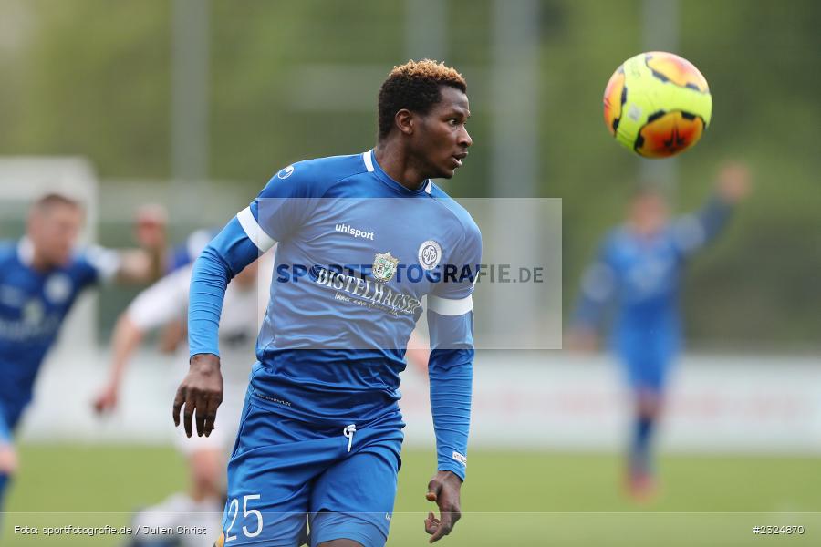 Mohamed Conte, Sepp Endres Sportanlage, Würzburg, 26.04.2022, BFV, sport, action, April 2022, Saison 2021/2022, Amateure, Fussball, Bayernliga Nord, SVS, WFV, SV Seligenporten, Würzburger FV - Bild-ID: 2324870