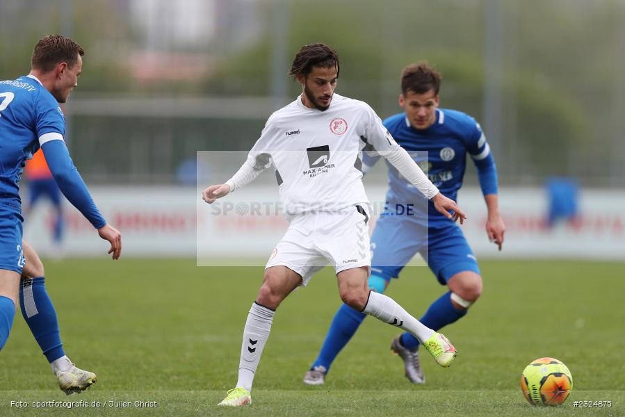 Fatih Boynuegrioglu, Sepp Endres Sportanlage, Würzburg, 26.04.2022, BFV, sport, action, April 2022, Saison 2021/2022, Amateure, Fussball, Bayernliga Nord, SVS, WFV, SV Seligenporten, Würzburger FV - Bild-ID: 2324875