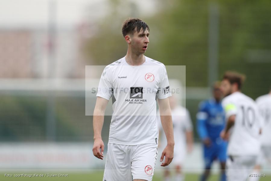 David Vidovic, Sepp Endres Sportanlage, Würzburg, 26.04.2022, BFV, sport, action, April 2022, Saison 2021/2022, Amateure, Fussball, Bayernliga Nord, SVS, WFV, SV Seligenporten, Würzburger FV - Bild-ID: 2324876