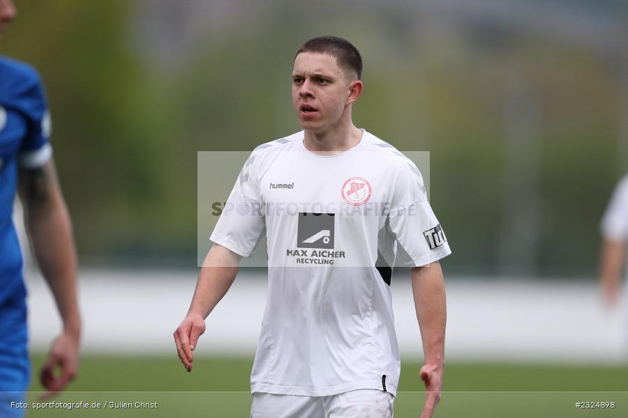 Josip Bajic, Sepp Endres Sportanlage, Würzburg, 26.04.2022, BFV, sport, action, April 2022, Saison 2021/2022, Amateure, Fussball, Bayernliga Nord, SVS, WFV, SV Seligenporten, Würzburger FV - Bild-ID: 2324898