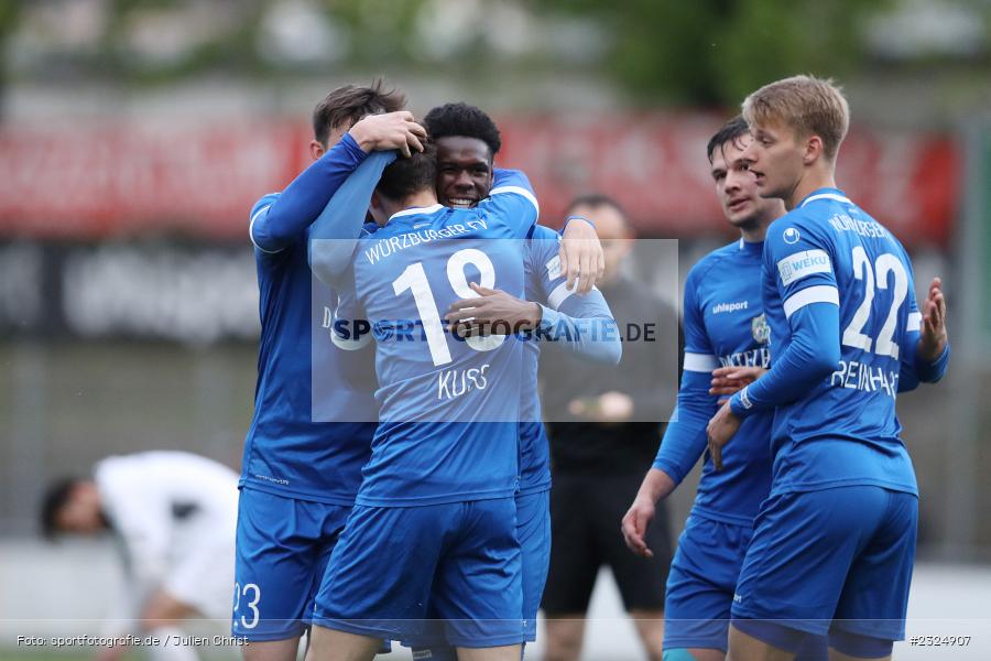 Jayson Tuda, Sepp Endres Sportanlage, Würzburg, 26.04.2022, BFV, sport, action, April 2022, Saison 2021/2022, Amateure, Fussball, Bayernliga Nord, SVS, WFV, SV Seligenporten, Würzburger FV - Bild-ID: 2324907