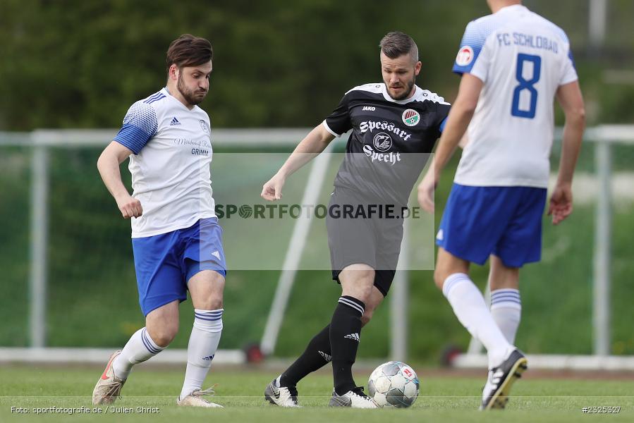 Marco Budde, Sportgelände, Nassig, 29.04.2022, BFV, sport, action, April 2022, Saison 2021/2022, Amateure, Fussball, bfv-Landesliga Odenwald, FCS, SVE, FC Schloßau, SV Eintracht Nassig - Bild-ID: 2325327