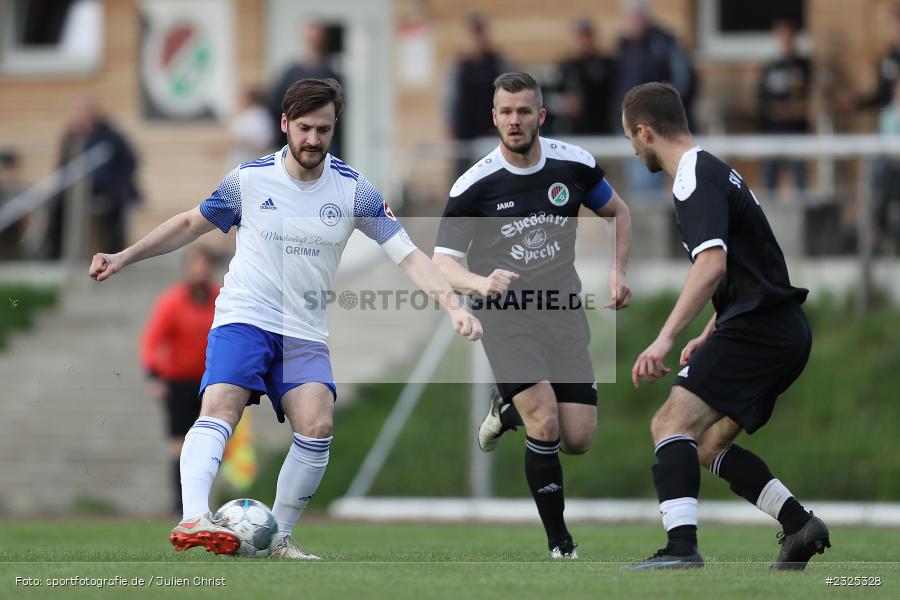 Nico Stuhl, Sportgelände, Nassig, 29.04.2022, BFV, sport, action, April 2022, Saison 2021/2022, Amateure, Fussball, bfv-Landesliga Odenwald, FCS, SVE, FC Schloßau, SV Eintracht Nassig - Bild-ID: 2325328
