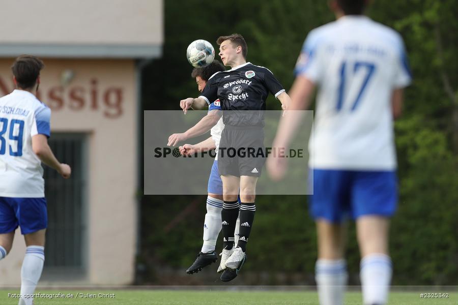 Luca Rohde, Sportgelände, Nassig, 29.04.2022, BFV, sport, action, April 2022, Saison 2021/2022, Amateure, Fussball, bfv-Landesliga Odenwald, FCS, SVE, FC Schloßau, SV Eintracht Nassig - Bild-ID: 2325342