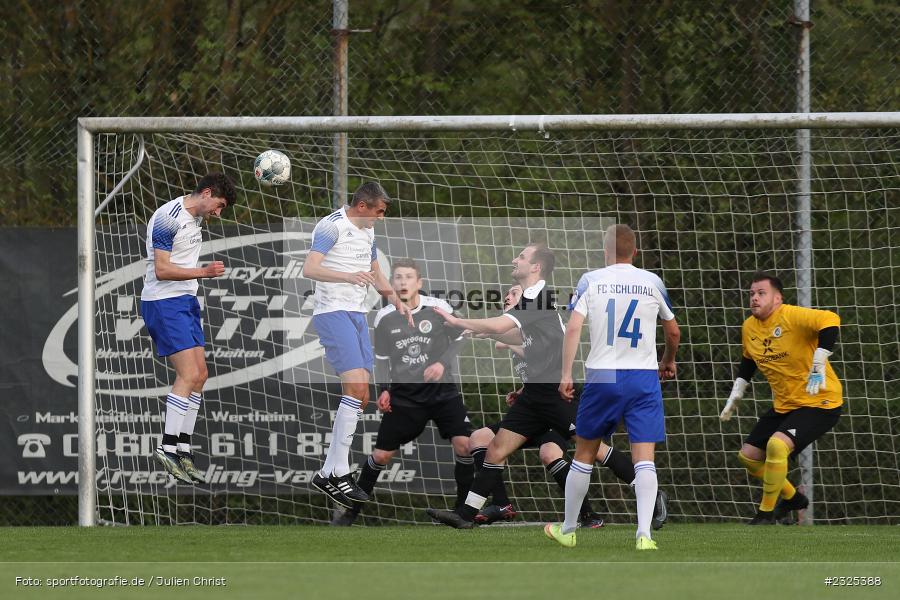 Torchance, Jan Gornik, Sportgelände, Nassig, 29.04.2022, BFV, sport, action, April 2022, Saison 2021/2022, Amateure, Fussball, bfv-Landesliga Odenwald, FCS, SVE, FC Schloßau, SV Eintracht Nassig - Bild-ID: 2325388