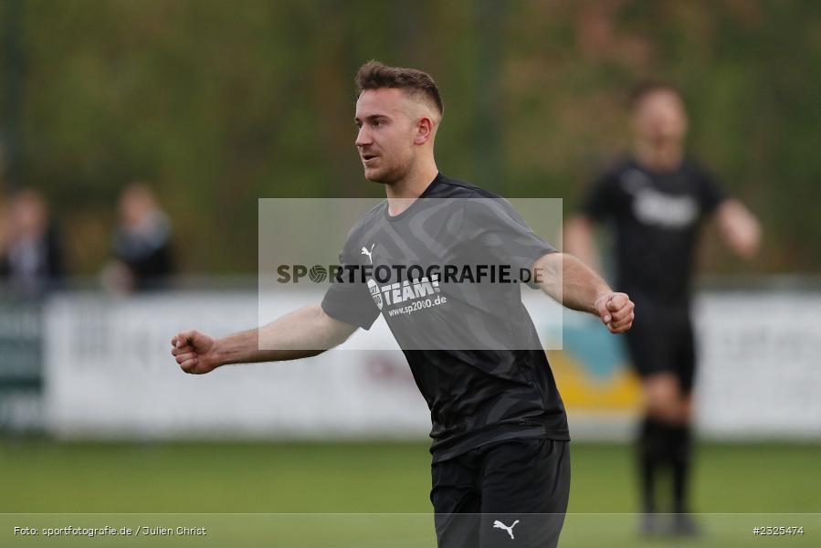 Julian Belli, Sportgelände, Oberndorf, 29.04.2022, BFV, sport, action, April 2022, Saison 2021/2022, Amateure, Fussball, Gruppe 4, Kreisklasse Würzburg, TSV, DJK, TSV Güntersleben, DJK Oberndorf - Bild-ID: 2325474