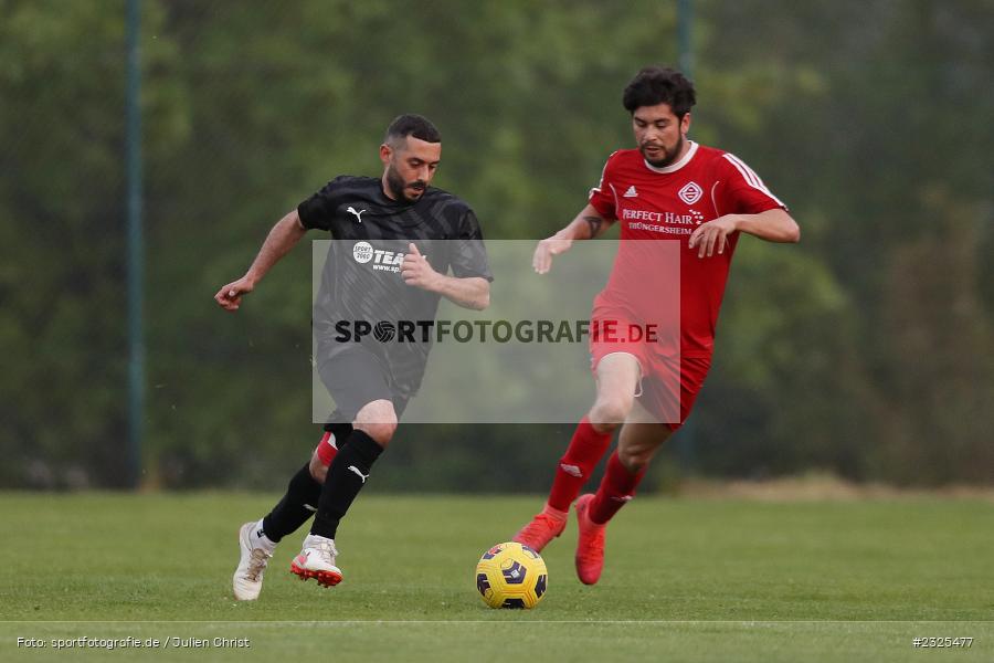 Angelo Cali, Sportgelände, Oberndorf, 29.04.2022, BFV, sport, action, April 2022, Saison 2021/2022, Amateure, Fussball, Gruppe 4, Kreisklasse Würzburg, TSV, DJK, TSV Güntersleben, DJK Oberndorf - Bild-ID: 2325477