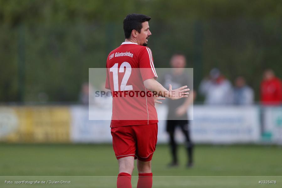 Frederik Scheblein, Sportgelände, Oberndorf, 29.04.2022, BFV, sport, action, April 2022, Saison 2021/2022, Amateure, Fussball, Gruppe 4, Kreisklasse Würzburg, TSV, DJK, TSV Güntersleben, DJK Oberndorf - Bild-ID: 2325478