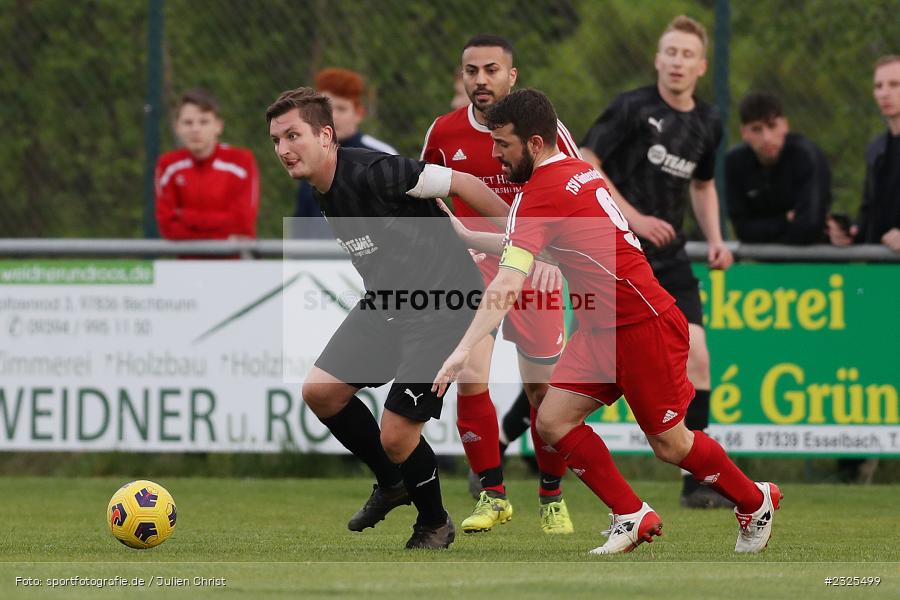 Dustin Jankowski, Sportgelände, Oberndorf, 29.04.2022, BFV, sport, action, April 2022, Saison 2021/2022, Amateure, Fussball, Gruppe 4, Kreisklasse Würzburg, TSV, DJK, TSV Güntersleben, DJK Oberndorf - Bild-ID: 2325499