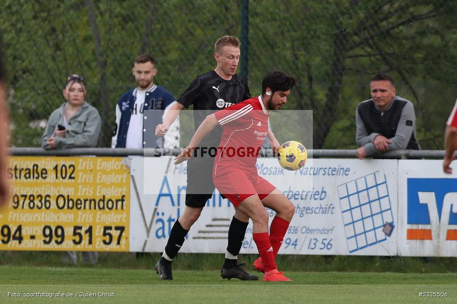 Marc Weigand, Sportgelände, Oberndorf, 29.04.2022, BFV, sport, action, April 2022, Saison 2021/2022, Amateure, Fussball, Gruppe 4, Kreisklasse Würzburg, TSV, DJK, TSV Güntersleben, DJK Oberndorf - Bild-ID: 2325506