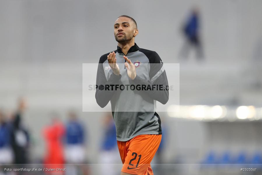 Hände, Arme, gestikuliert, Malcolm Cacutalua, Merck-Stadion am Böllenfalltor, Darmstadt, 30.04.2022, DFL, sport, action, April 2022, Saison 2021/2022, Fussball, AUE, FCE, D98, SV98, FC Erzgebirge Aue, SV Darmstadt 98 - Bild-ID: 2325567