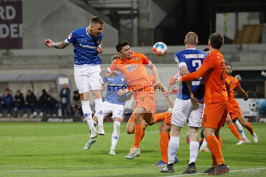 Phillip Tietz, Merck-Stadion am Böllenfalltor, Darmstadt, 30.04.2022, DFL, sport, action, April 2022, Saison 2021/2022, 2. Bundesliga, Fussball, AUE, FCE, D98, SV98, FC Erzgebirge Aue, SV Darmstadt 98 - Bild-ID: 2325605