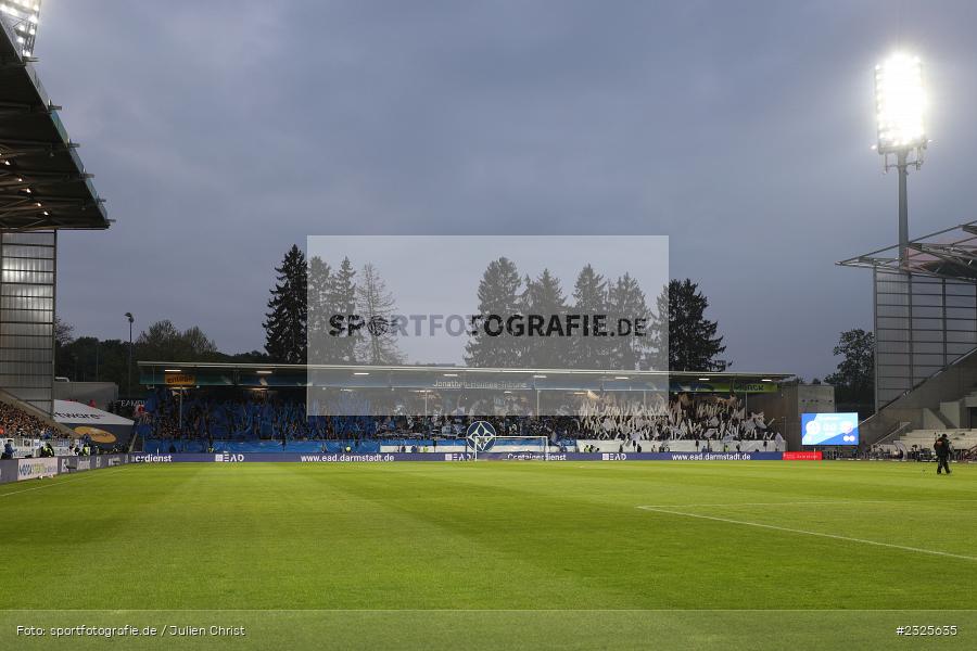 Choreografie, Merck-Stadion am Böllenfalltor, Darmstadt, 30.04.2022, DFL, sport, action, April 2022, Saison 2021/2022, 2. Bundesliga, Fussball, AUE, FCE, D98, SV98, FC Erzgebirge Aue, SV Darmstadt 98 - Bild-ID: 2325635