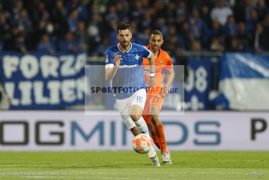Luca Pfeiffer, Merck-Stadion am Böllenfalltor, Darmstadt, 30.04.2022, DFL, sport, action, April 2022, Saison 2021/2022, 2. Bundesliga, Fussball, AUE, FCE, D98, SV98, FC Erzgebirge Aue, SV Darmstadt 98 - Bild-ID: 2325668