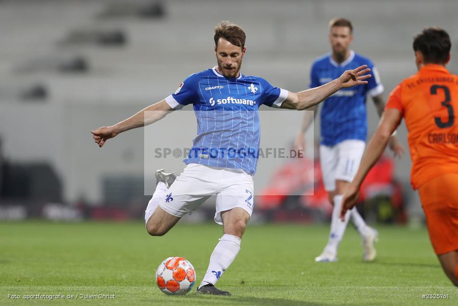 Matthias Bader, Merck-Stadion am Böllenfalltor, Darmstadt, 30.04.2022, DFL, sport, action, April 2022, Saison 2021/2022, 2. Bundesliga, Fussball, AUE, FCE, D98, SV98, FC Erzgebirge Aue, SV Darmstadt 98 - Bild-ID: 2325761