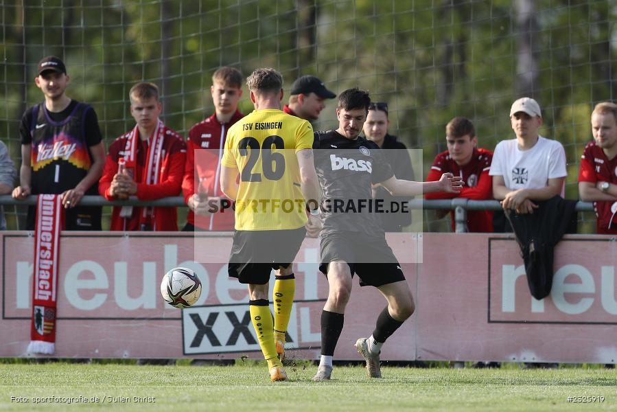 Joshua Heberlein, Sportplatz, Eisingen, 01.05.2022, BFV, sport, action, Mai 2022, Saison 2021/2022, Fussball, Kreispokal Finale, TUS, TSV, TuS Frammersbach, TSV Eisingen - Bild-ID: 2325919