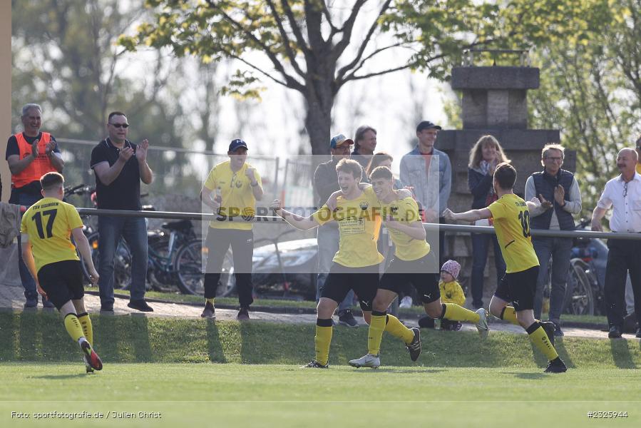 Torjubel, Lukas Götz, Sportplatz, Eisingen, 01.05.2022, BFV, sport, action, Mai 2022, Saison 2021/2022, Fussball, Kreispokal Finale, TUS, TSV, TuS Frammersbach, TSV Eisingen - Bild-ID: 2325944