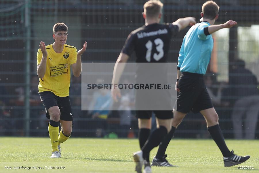 Hannes Glas, Sportplatz, Eisingen, 01.05.2022, BFV, sport, action, Mai 2022, Saison 2021/2022, Fussball, Kreispokal Finale, TUS, TSV, TuS Frammersbach, TSV Eisingen - Bild-ID: 2325992