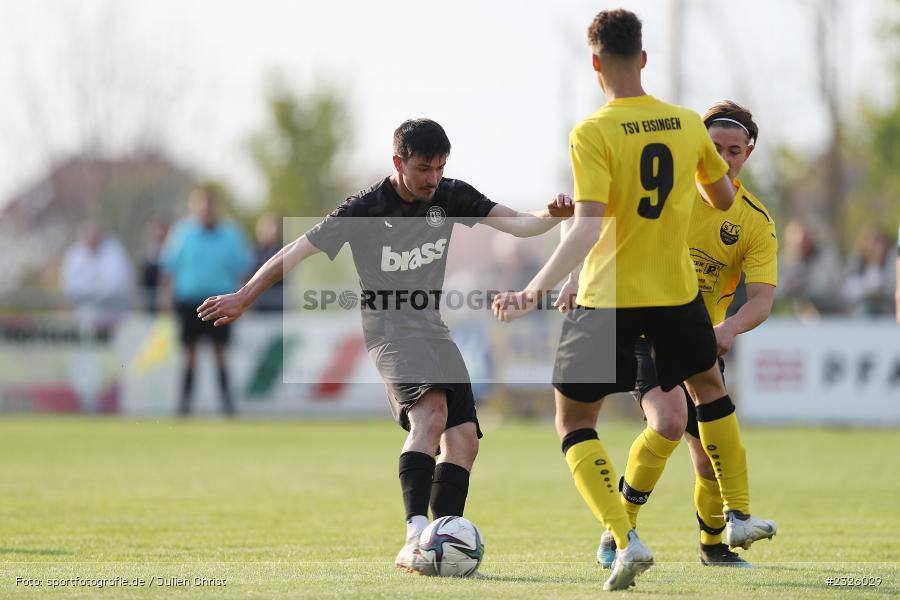 Dominik Elbert, Sportplatz, Eisingen, 01.05.2022, BFV, sport, action, Mai 2022, Saison 2021/2022, Fussball, Kreispokal Finale, TUS, TSV, TuS Frammersbach, TSV Eisingen - Bild-ID: 2326029