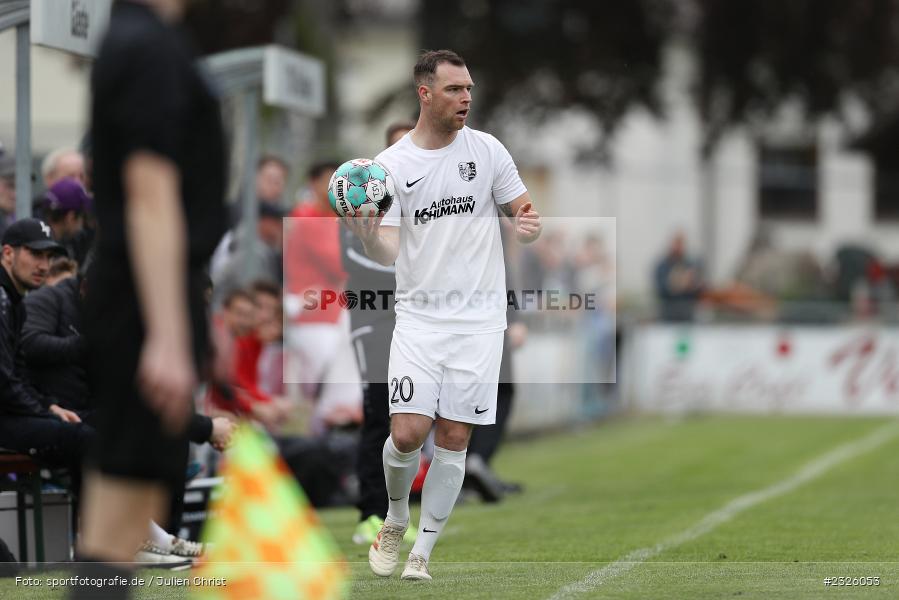 Maurice Kübert, Sportplatz, Karlburg, 01.05.2022, BFV, sport, action, April 2022, Saison 2021/2022, Fussball, Amateure, Bayernliga Nord, FCE, TSV, FC Eintracht Bamberg, TSV Karlburg - Bild-ID: 2326053