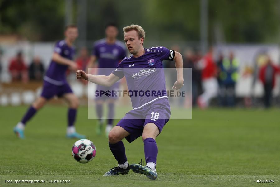 Marc Reischmann, Sportplatz, Karlburg, 01.05.2022, BFV, sport, action, April 2022, Saison 2021/2022, Fussball, Amateure, Bayernliga Nord, FCE, TSV, FC Eintracht Bamberg, TSV Karlburg - Bild-ID: 2326093