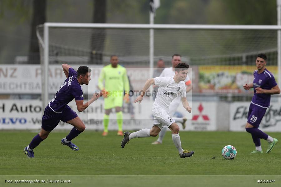 Paul Karle, Sportplatz, Karlburg, 01.05.2022, BFV, sport, action, April 2022, Saison 2021/2022, Fussball, Amateure, Bayernliga Nord, FCE, TSV, FC Eintracht Bamberg, TSV Karlburg - Bild-ID: 2326099