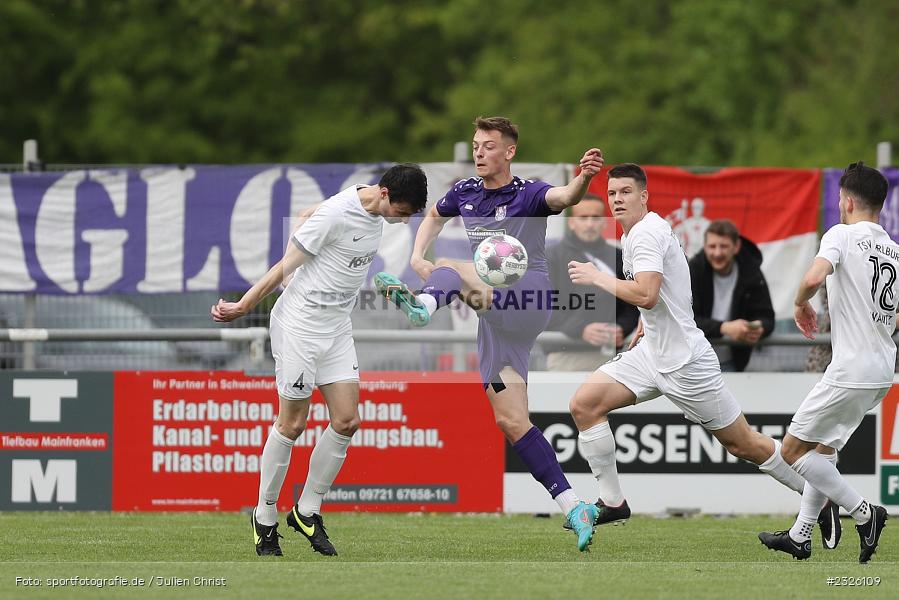 Cedric Fenske, Sportplatz, Karlburg, 01.05.2022, BFV, sport, action, April 2022, Saison 2021/2022, Fussball, Amateure, Bayernliga Nord, FCE, TSV, FC Eintracht Bamberg, TSV Karlburg - Bild-ID: 2326109