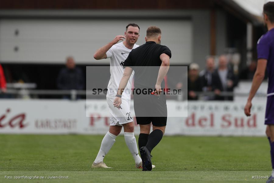 Maurice Kübert, Sportplatz, Karlburg, 01.05.2022, BFV, sport, action, April 2022, Saison 2021/2022, Fussball, Amateure, Bayernliga Nord, FCE, TSV, FC Eintracht Bamberg, TSV Karlburg - Bild-ID: 2326145