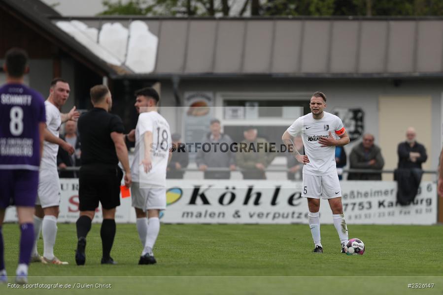 Marvin Schramm, Sportplatz, Karlburg, 01.05.2022, BFV, sport, action, April 2022, Saison 2021/2022, Fussball, Amateure, Bayernliga Nord, FCE, TSV, FC Eintracht Bamberg, TSV Karlburg - Bild-ID: 2326147
