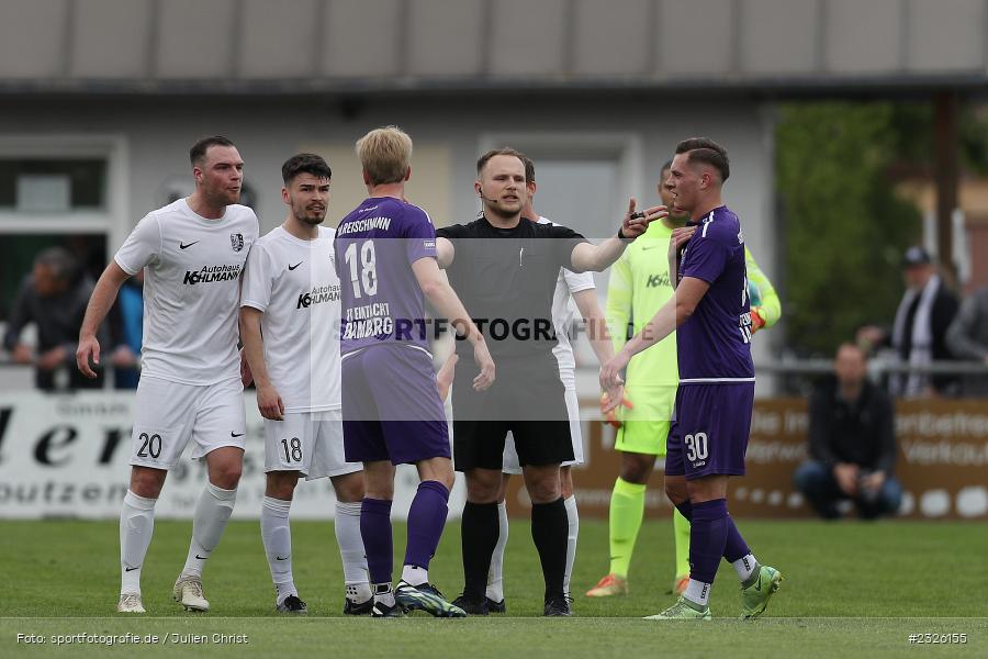 Christopher Knauer, Sportplatz, Karlburg, 01.05.2022, BFV, sport, action, April 2022, Saison 2021/2022, Fussball, Amateure, Bayernliga Nord, FCE, TSV, FC Eintracht Bamberg, TSV Karlburg - Bild-ID: 2326155
