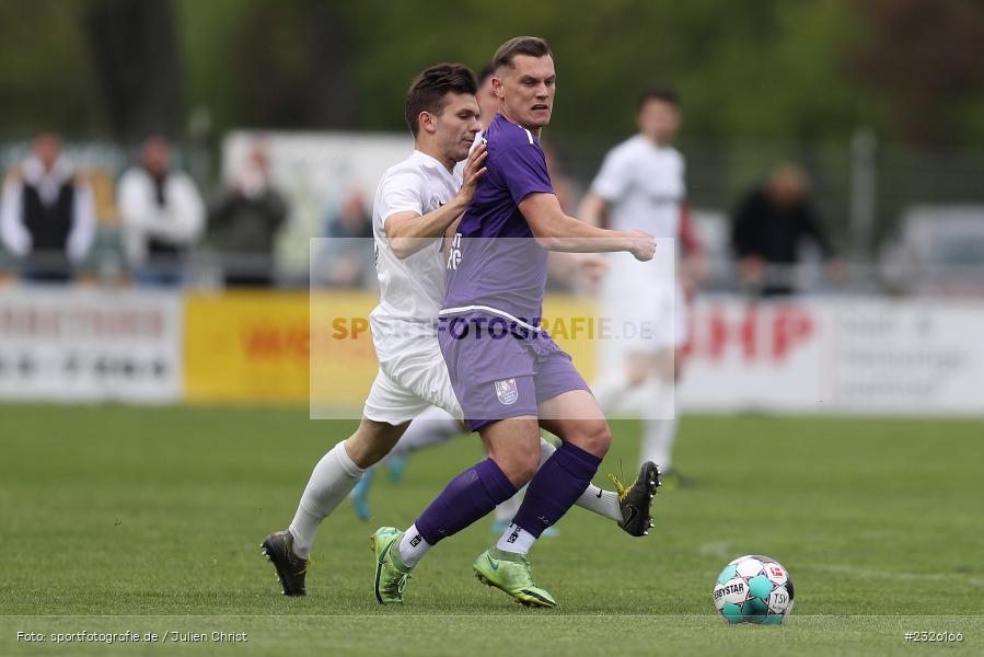 Lukas Schmittschmitt, Sportplatz, Karlburg, 01.05.2022, BFV, sport, action, April 2022, Saison 2021/2022, Fussball, Amateure, Bayernliga Nord, FCE, TSV, FC Eintracht Bamberg, TSV Karlburg - Bild-ID: 2326166