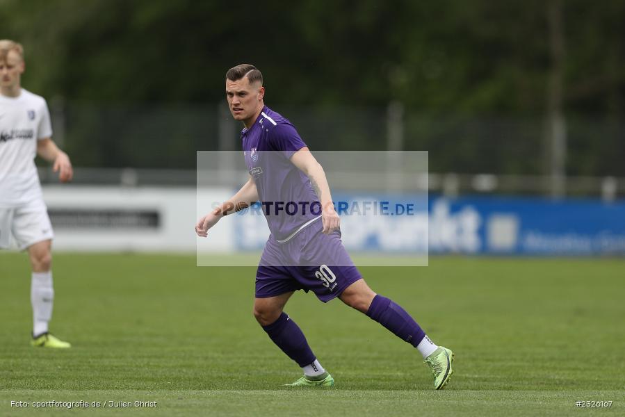 Lukas Schmittschmitt, Sportplatz, Karlburg, 01.05.2022, BFV, sport, action, April 2022, Saison 2021/2022, Fussball, Amateure, Bayernliga Nord, FCE, TSV, FC Eintracht Bamberg, TSV Karlburg - Bild-ID: 2326167