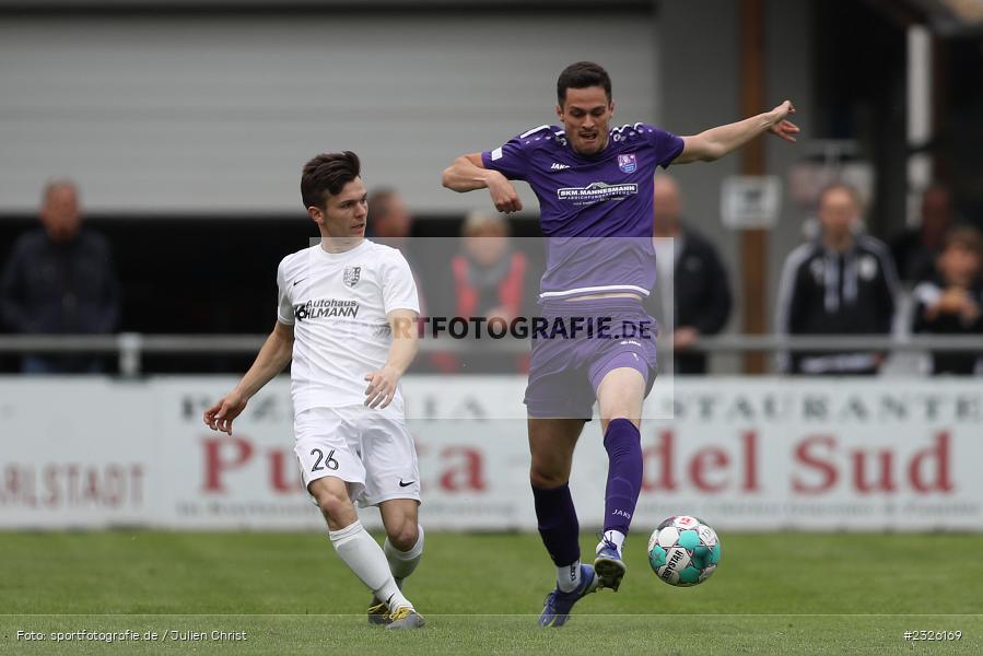 Paul Karle, Sportplatz, Karlburg, 01.05.2022, BFV, sport, action, April 2022, Saison 2021/2022, Fussball, Amateure, Bayernliga Nord, FCE, TSV, FC Eintracht Bamberg, TSV Karlburg - Bild-ID: 2326169