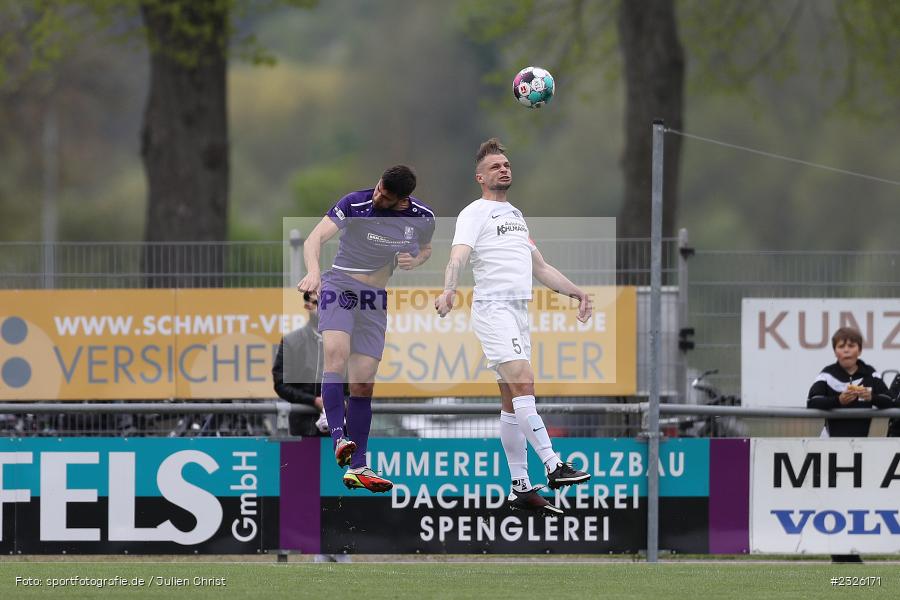 Marvin Schramm, Sportplatz, Karlburg, 01.05.2022, BFV, sport, action, April 2022, Saison 2021/2022, Fussball, Amateure, Bayernliga Nord, FCE, TSV, FC Eintracht Bamberg, TSV Karlburg - Bild-ID: 2326171